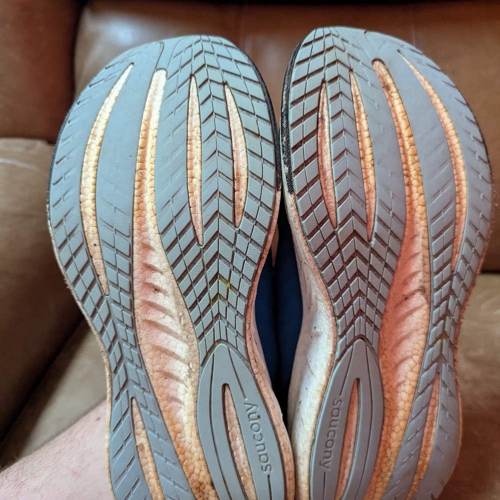 Saucony Blue Athletic Shoes - Picture 5 of 10